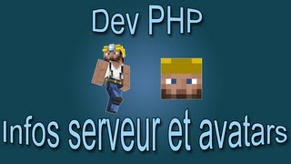 Minecraft  Afficher informations serveur et avatars joueurs sans plugin [upl. by Rochester788]