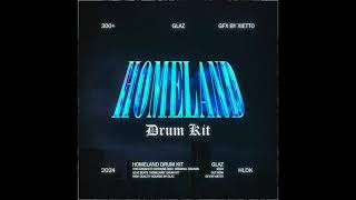 FREE 300 quotHOMELANDquot UKNY DRILL DRUM KIT 2024  glazbeats [upl. by Nedloh509]