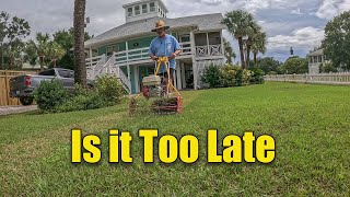 Late Season Lawn Renovation  When is Too Late [upl. by Phillips479]