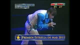 Martín Bossi interpretando a Sandro aren los Premios estrella de mar [upl. by Amor]