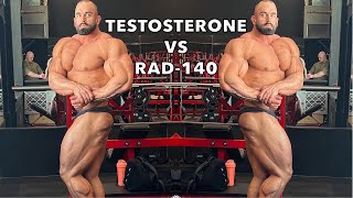 ANABOLIC STEROIDS VS SARMS  EP 1Testosterone VS Rad 140 [upl. by Otreblaug]