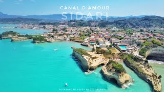 SIDARI  CANAL DAMOUR  4K  Corfu Island Greece 2022 [upl. by Christine]