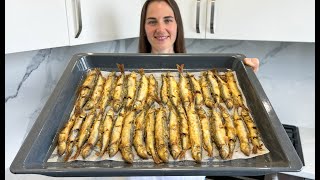 Мойва в Духовке Съедается как Семечки  Мойва Самый Простой Рецепт  Fried Capelin Recipe [upl. by Dnaleel]