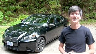 2014 Lexus GS350 F Sport  Review amp Test Drive [upl. by Ashlee]