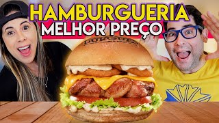 Hambúrguer Delicioso Com o Melhor Preço 🍔 O Burguês [upl. by Eicarg]