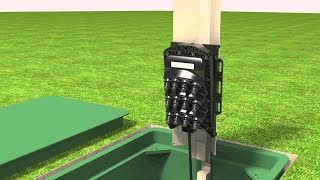 Multiport Service Terminal MST Mounting the MST in a Handhole [upl. by Aniuqal]