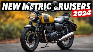 2024s Top 7 New Metric Cruiser Motorcycles  for Every Style of Rider [upl. by Haizek210]