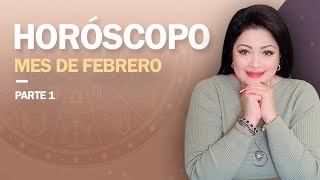 HORÓSCOPO MES DE FEBRERO PARTE 1  KATIUSKA ROMERO [upl. by Eisle]