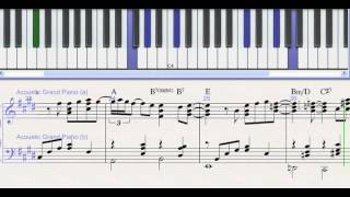 Partitura Piano Tan Enamorados  Ricardo Montaner [upl. by Huxham]