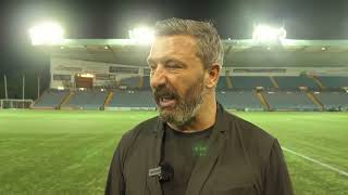 Celtic H postmatch  Derek McInnes [upl. by Ynattyrb]