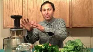 How to Juice Mostly Greens in the Omega VRT 350 Juicer [upl. by Kcirret]