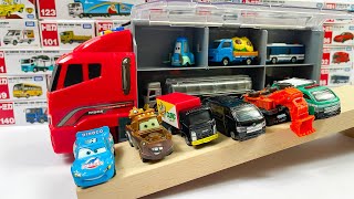 12 Type トミカカーズ☆ Open the Tomica and enter the large Katatsuke convoy [upl. by Sorkin]