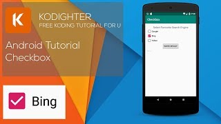 Android Studio Tutorial  Checkbox [upl. by Joh]