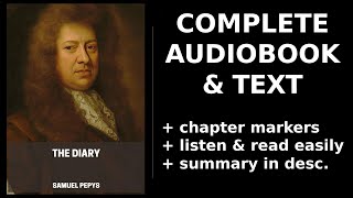 The Diary 110 ⭐ By Samuel Pepys FULL Audiobook [upl. by Anileve]