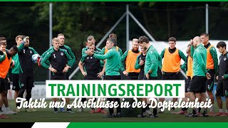 Taktik und Abschlüsse in der Doppeleinheit  96TVTrainingsreport [upl. by David]