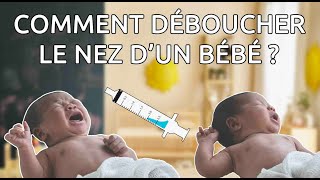 Comment déboucher le nez un bébé  La DRP [upl. by Netsirc]