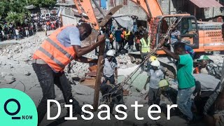 Haiti Earthquake Search And Rescue Efforts Continue [upl. by Tecla]