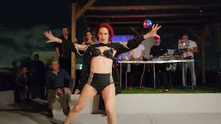 Kristy Nicole Salsa Performance at SKYE Rooftop Bar [upl. by Arathorn988]