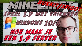 SERVER SPIGOTBUKKIT 19 TUTORIAL [upl. by Roberto]