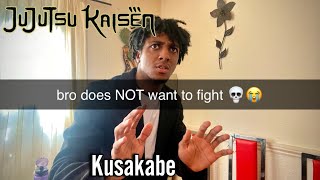 How Kusakabe Reacted to Having to Fight Sukuna [upl. by Tterrag]