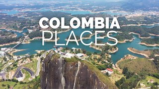 12 Best Places to Visit in Colombia  Travel Video [upl. by Annovahs]