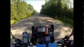 2003 KLR 650 upgrade Mods Test ride part 1 Kawasaki [upl. by Hulburt]