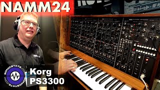 NAMM 2024  Korg  PS3300 [upl. by Groscr]