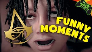 Assassins Creed Origins Funny Moments and Silly Stuff [upl. by Ailic]