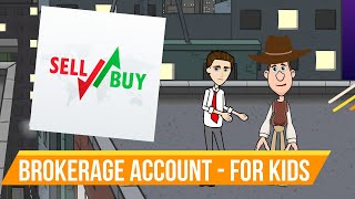 What is a Brokerage Account Investing 101 Easy Peasy Finance for Kids and Beginners [upl. by Landel]