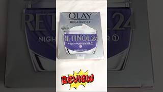 Olay Regenerist retinol 24 Night Cream Honest Review [upl. by Legra]