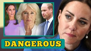 SHES DANGEROUS🛑 Kate Middleton ‘Warmed’ Prince William stay away from Queen Camilla [upl. by Okiruy]