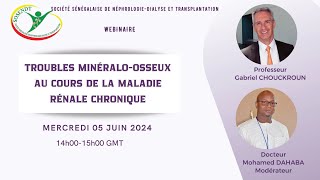 Troubles minéraux et osseux associés aux MRC TMOMRC  Pr Gabriel Choukroun [upl. by Rolf]