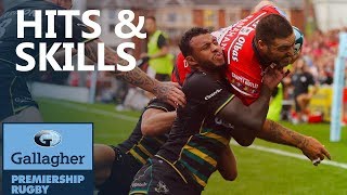 Hits amp Skills  Round 1  Gallagher Premiership 201819 [upl. by Gentilis460]