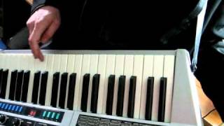 FORMANTA MINI  Soviet synth keytar  how it sounds [upl. by Odnumde]