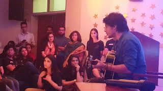 danyal zafar sings his own song first time live in lums english song [upl. by Enaols]