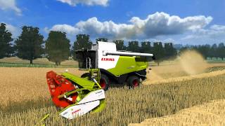 Landwirtschafts Simulator 2011  Claas Lexion 750  RampA Modding [upl. by Poul]