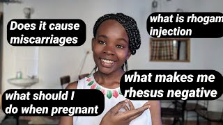 Rhesus negative mother  How it affects your pregnancy  rh icompatibility [upl. by Woodley]