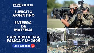 Entrega de Materiales para el Ejercito Argentino 2019 [upl. by Ilka]