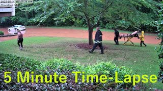 TimeLapse Nancy Creek Flood in 5 Minutes  Huntley Hills  July 22 [upl. by Vasilek]