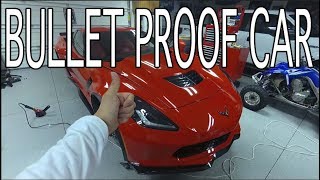 Bullet Proof Protection on Z06 Corvette [upl. by Einnad]