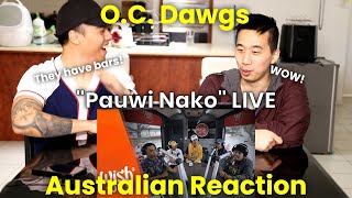 OC Dawgs perform quotPauwi Nakoquot LIVE on Wish 1075 Bus  Asian Australian Reaction  ADU [upl. by Kcirttap845]