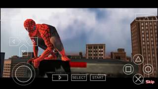 Spider Man 2 PSP Gameplay  PPSSPP Emulator Android 2017 HD [upl. by Attelrahc]