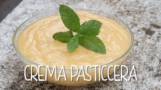 Crema Pasticcera  Buonissima in 7 mosse [upl. by Beuthel]