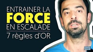 7 Règles dOR dun Entraînement de la FORCE en Escalade [upl. by Lundeen831]