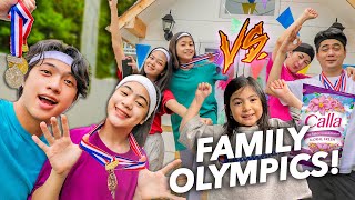 FAMILY OLYMPICS Sino Ang Mananalo  Ranz and Niana ft natalia [upl. by Lucey]