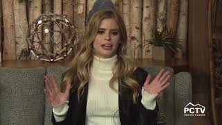 Carlson Young on The Mountain Morning Show [upl. by Stavros]