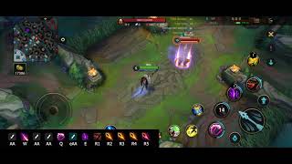 WILD RIFT  Jhin Standard All In Combo [upl. by Ynnad]