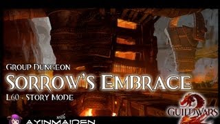 Guild Wars 2  Group Dungeon  Sorrows Embrace Story [upl. by Thacker]