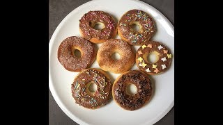 Ντόνατς Φούρνου  Oven baked donuts  Αγάπα Με Αν Dolmas [upl. by Kris]