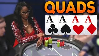 QUADS Every Hand But The Pots Keep Getting Bigger [upl. by Lebazi]